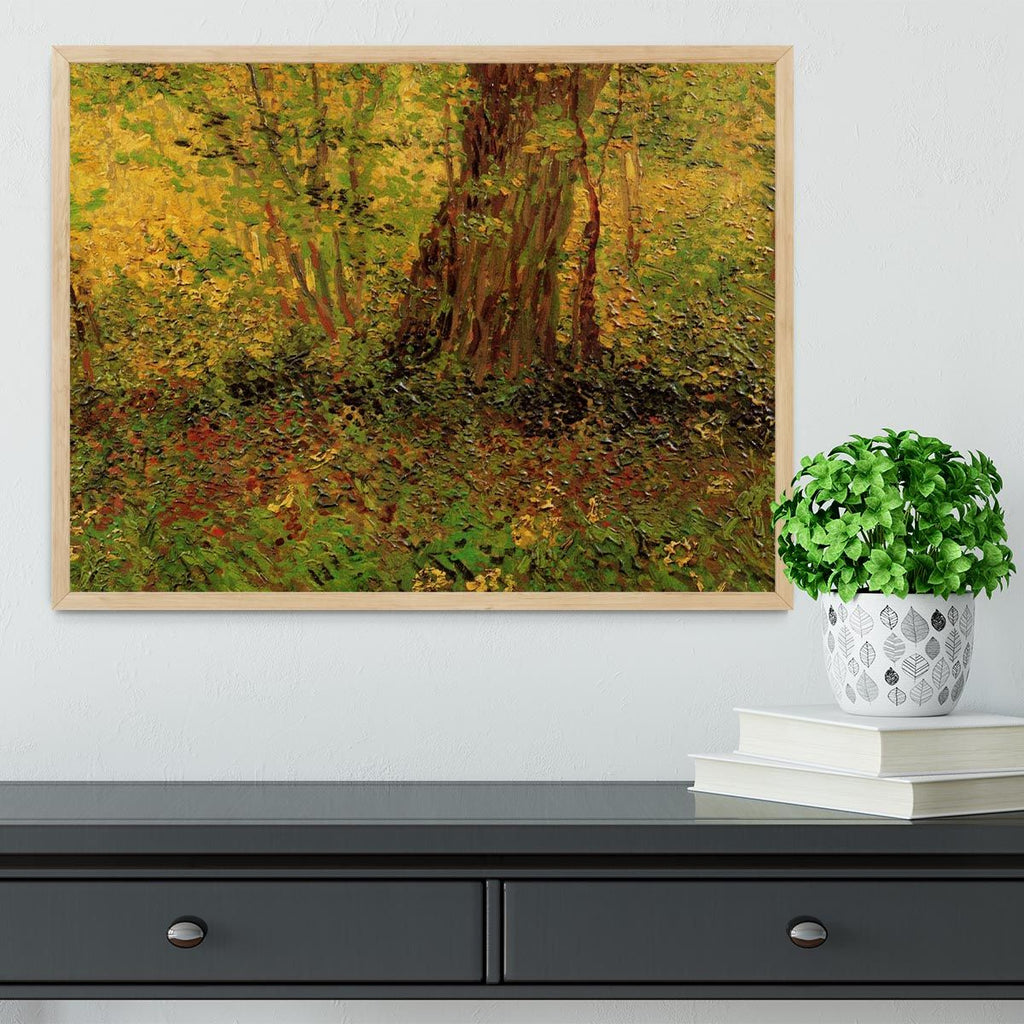 Van Gogh Undergrowth 2 Framed Wall Print