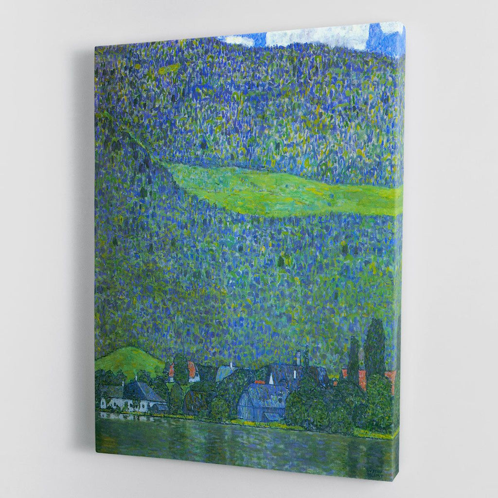 Klimt's Unterach at the Attersee Wall Art