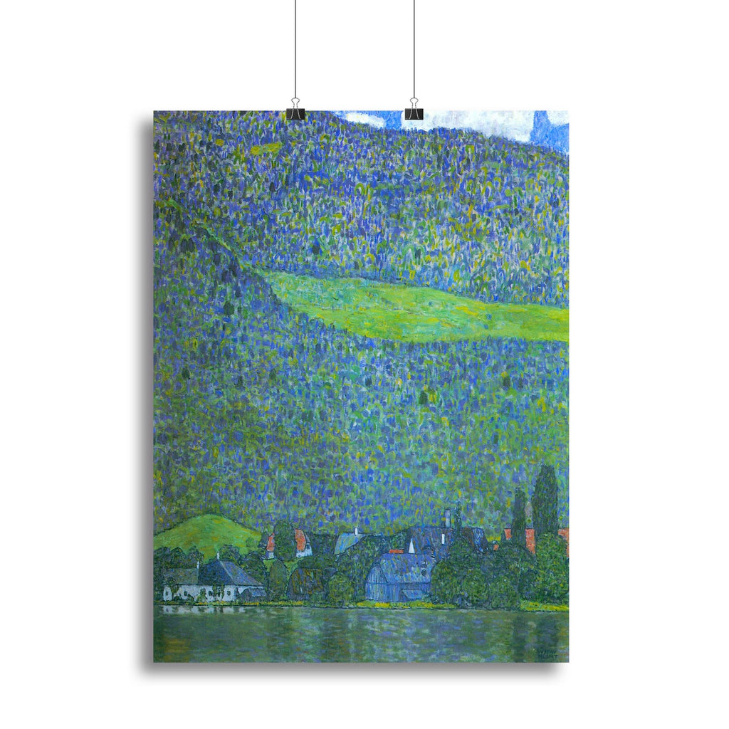 Klimt's Unterach at the Attersee Wall Art
