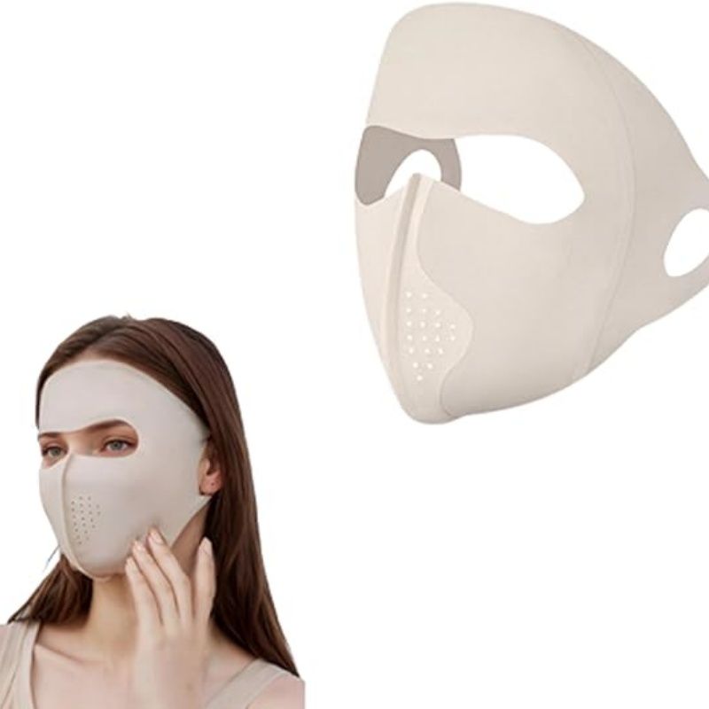 UPF 50+ Sun Protection Face Mask for Women