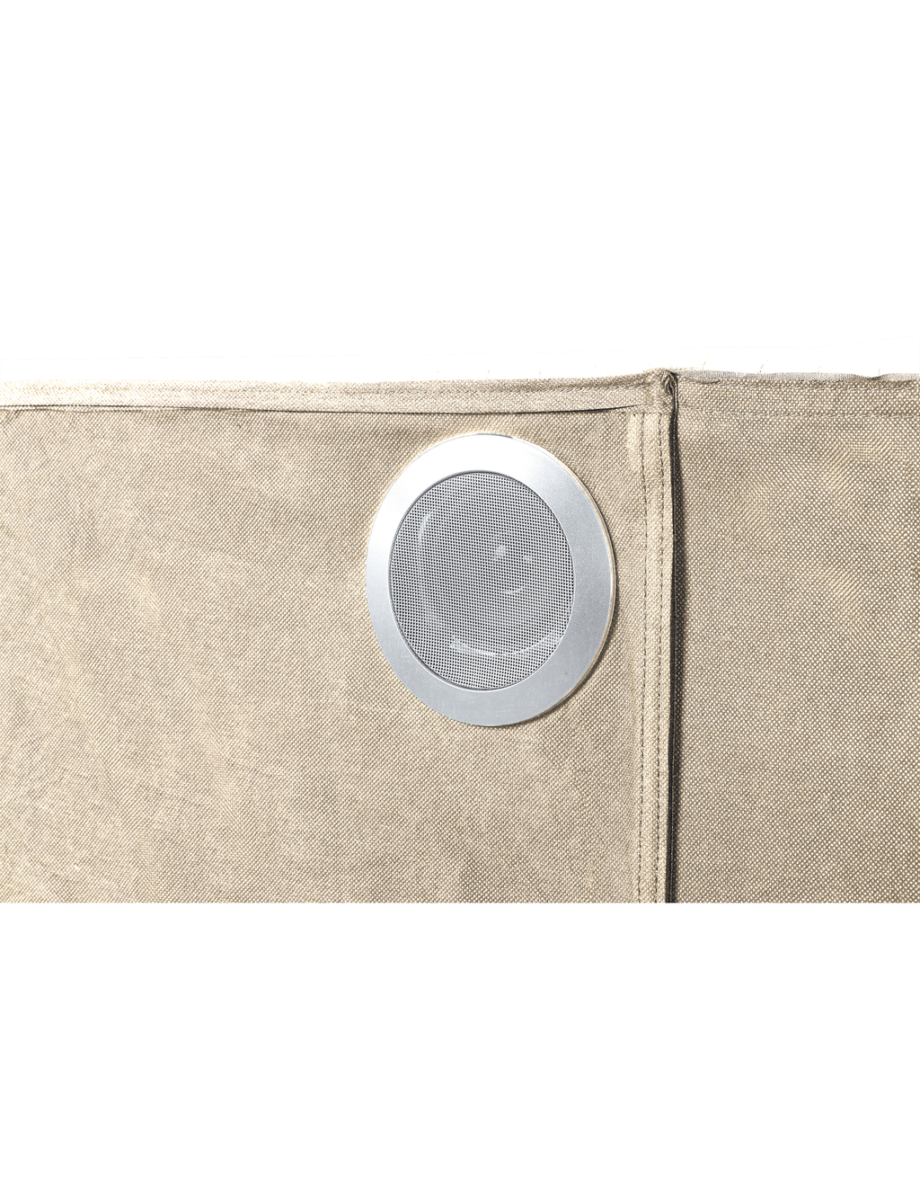 Lizelle Upholstered Queen Bed with Light, Audio and USB Features