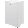 Upright Freezer with Adjustable Thermostat and Reversible Door for Small Spaces