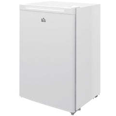 Upright Freezer with Adjustable Thermostat and Reversible Door for Small Spaces