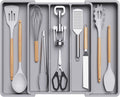 Expandable Utensil Organizer for Kitchen Drawers – Adjustable Cutlery Tray