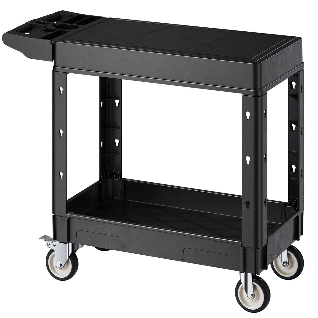Versatile Utility Cart with Smart Storage and Smooth Mobility
