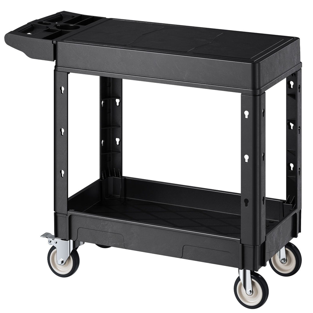 Versatile Utility Cart with Smart Storage and Smooth Mobility