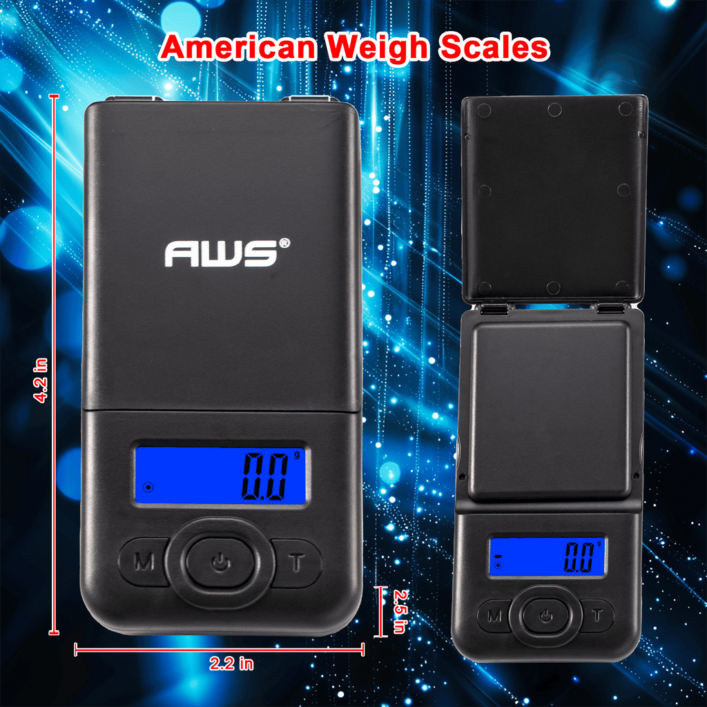American Weigh V2 Digital Pocket Scale with Tare