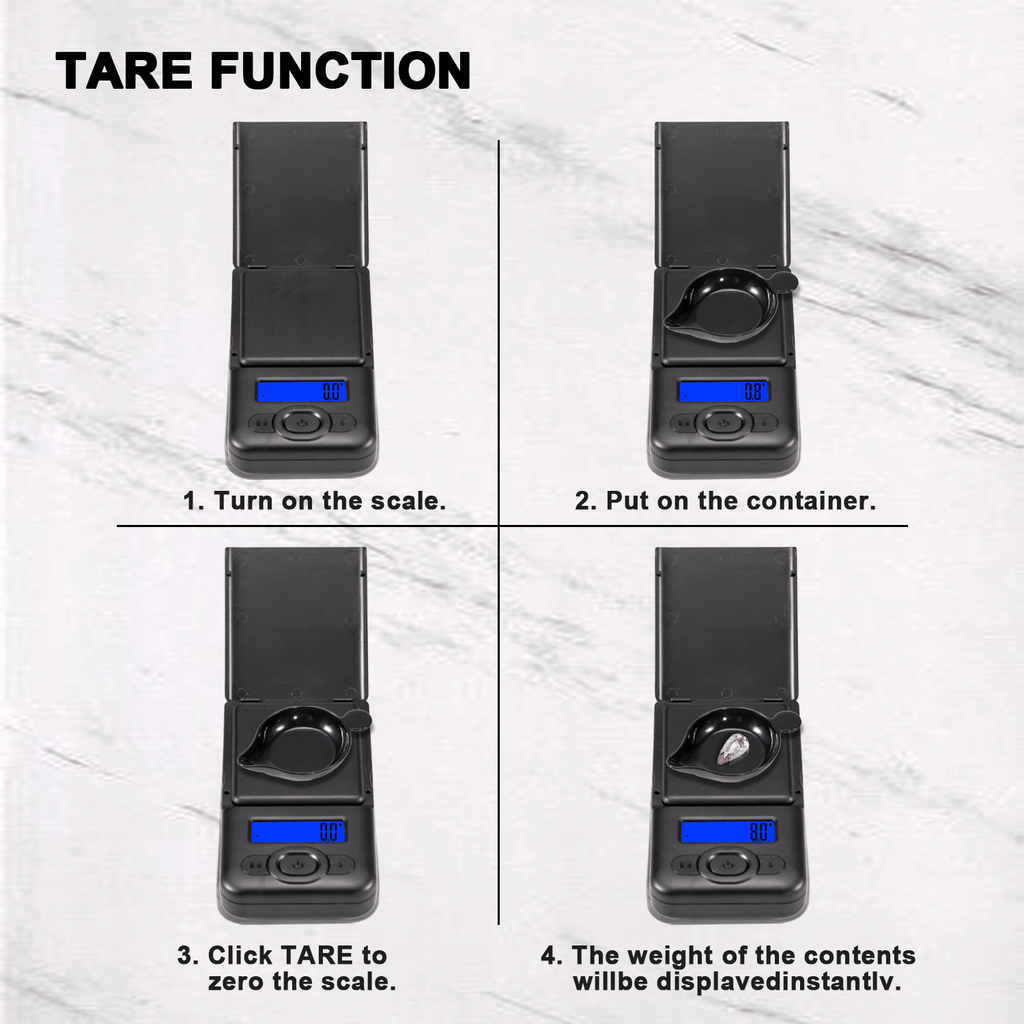 American Weigh V2 Digital Pocket Scale with Tare