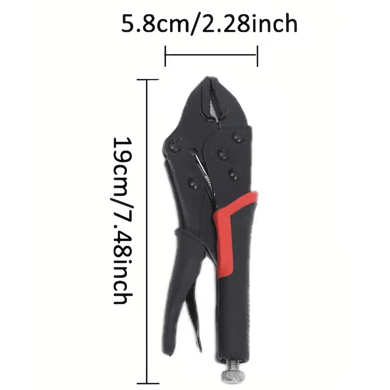 Multi-Purpose Locking Pliers with Adjustable Positioning