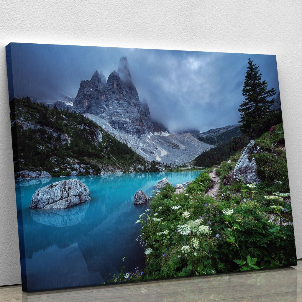Veneto Lago Di Sorapis Panoramic Wall Art