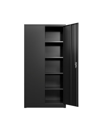 VERIPCO Tall Locking Storage Cabinet with Double Doors