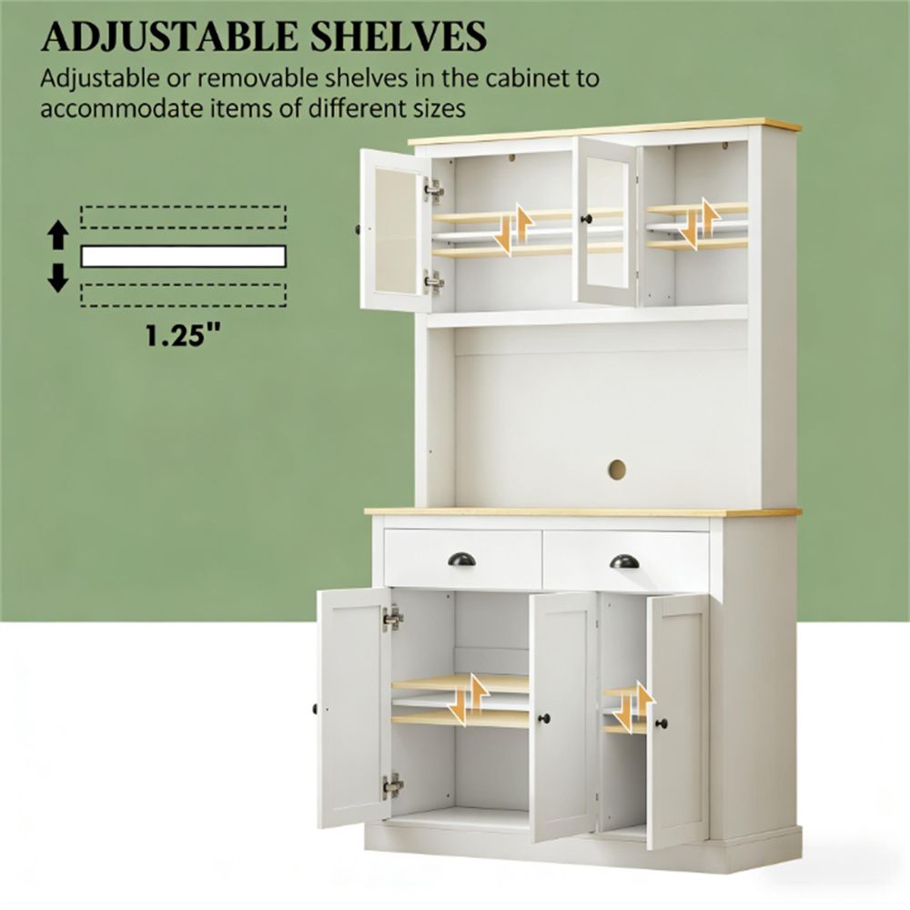 TidyCabinet Premium Vertical Cabinet with Drawers and Adjustable Shelves