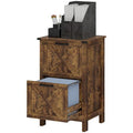 Rustic Farmhouse Two-Drawer Vertical File Cabinet
