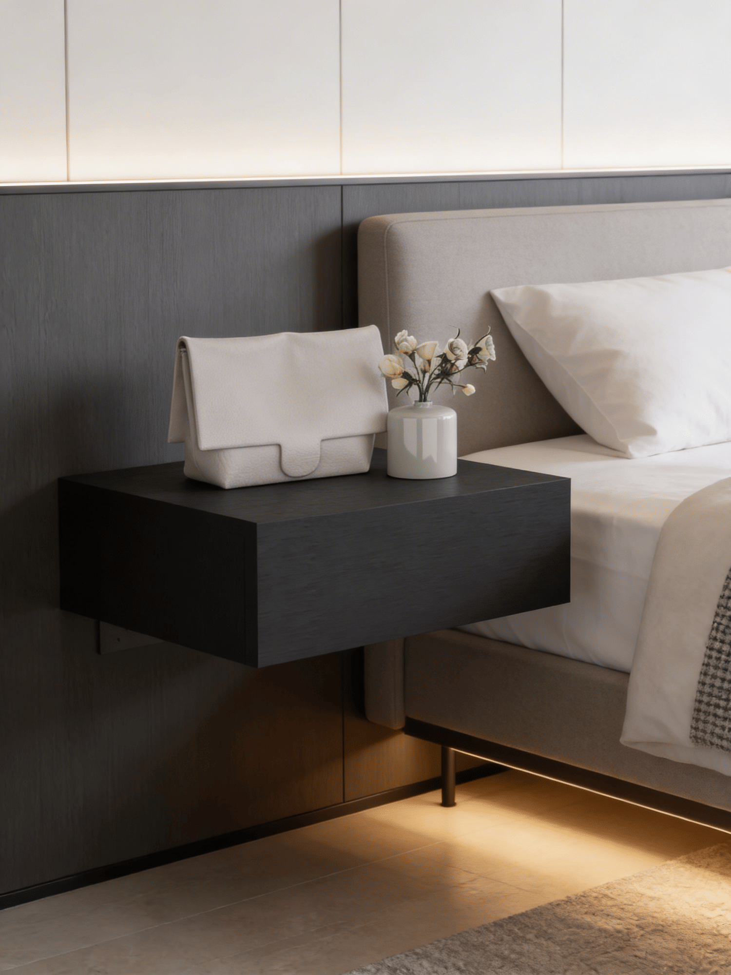 Vienna Floating Nightstand – Sleek Wall-Mounted Drawer Storage