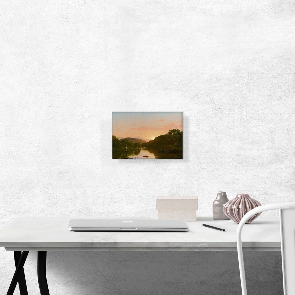 View in New England 1853 Canvas Wall Art