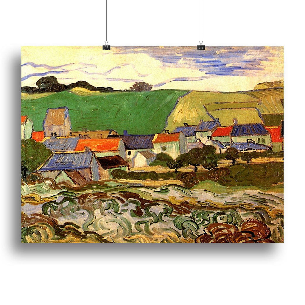 Van Gogh's View of Auvers Wall Art