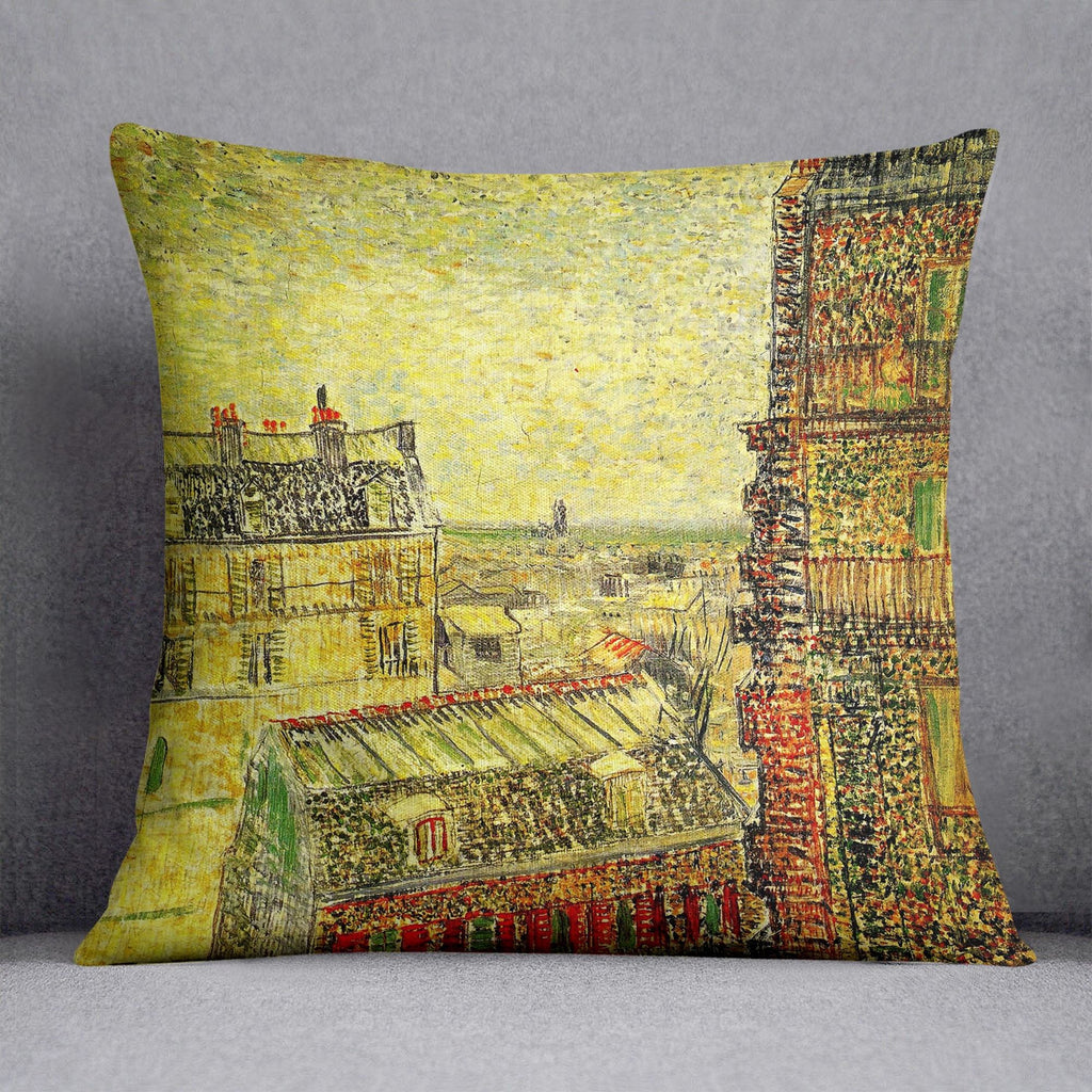 Van Gogh View of Paris Art Cushion