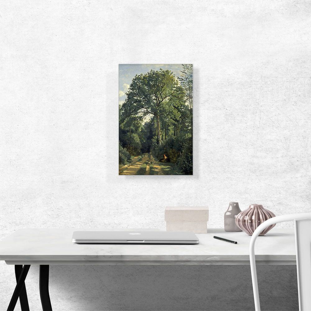 Ville d'Avray Entrance to the Wood 1825 – Premium Canvas Art