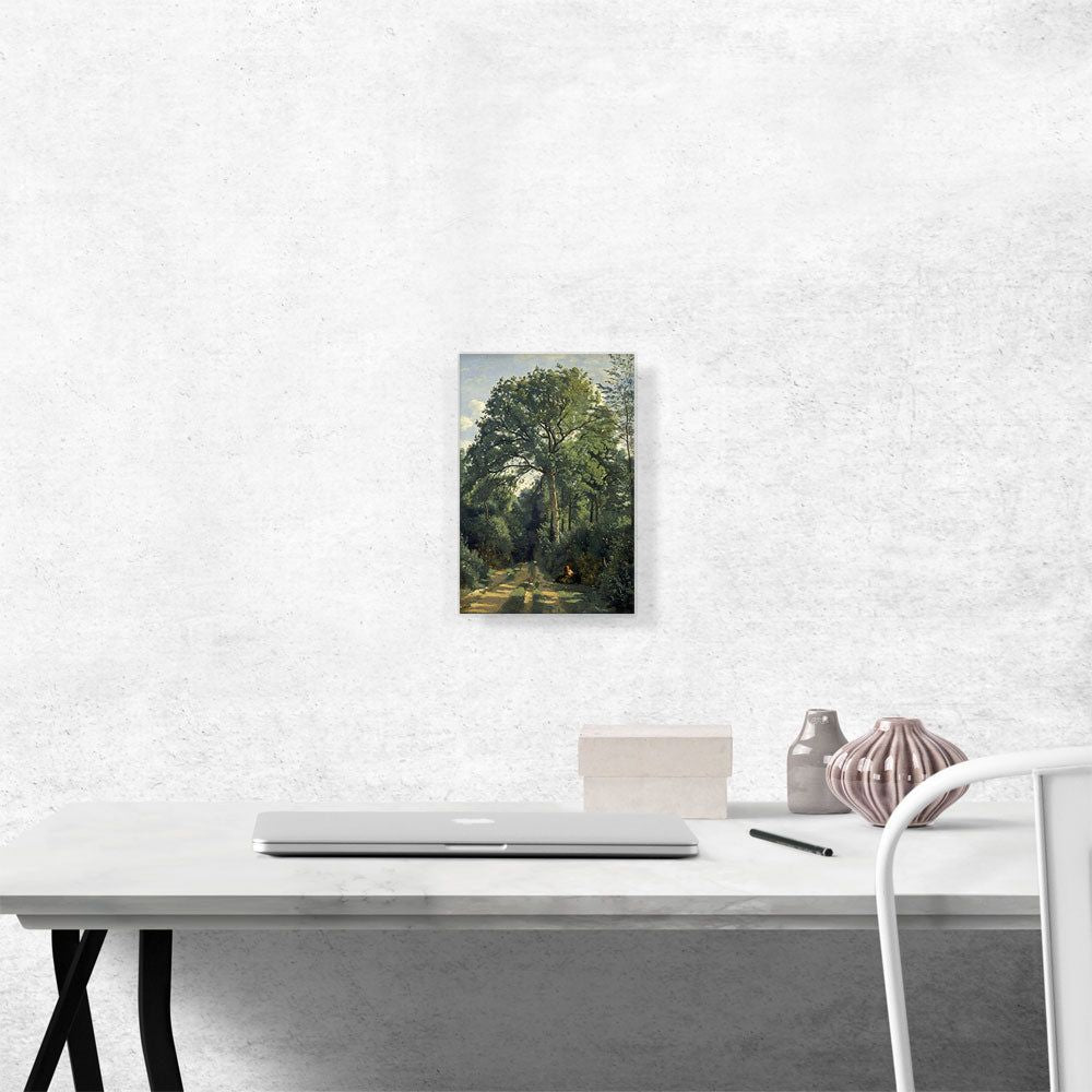 Ville d'Avray Entrance to the Wood 1825 – Premium Canvas Art