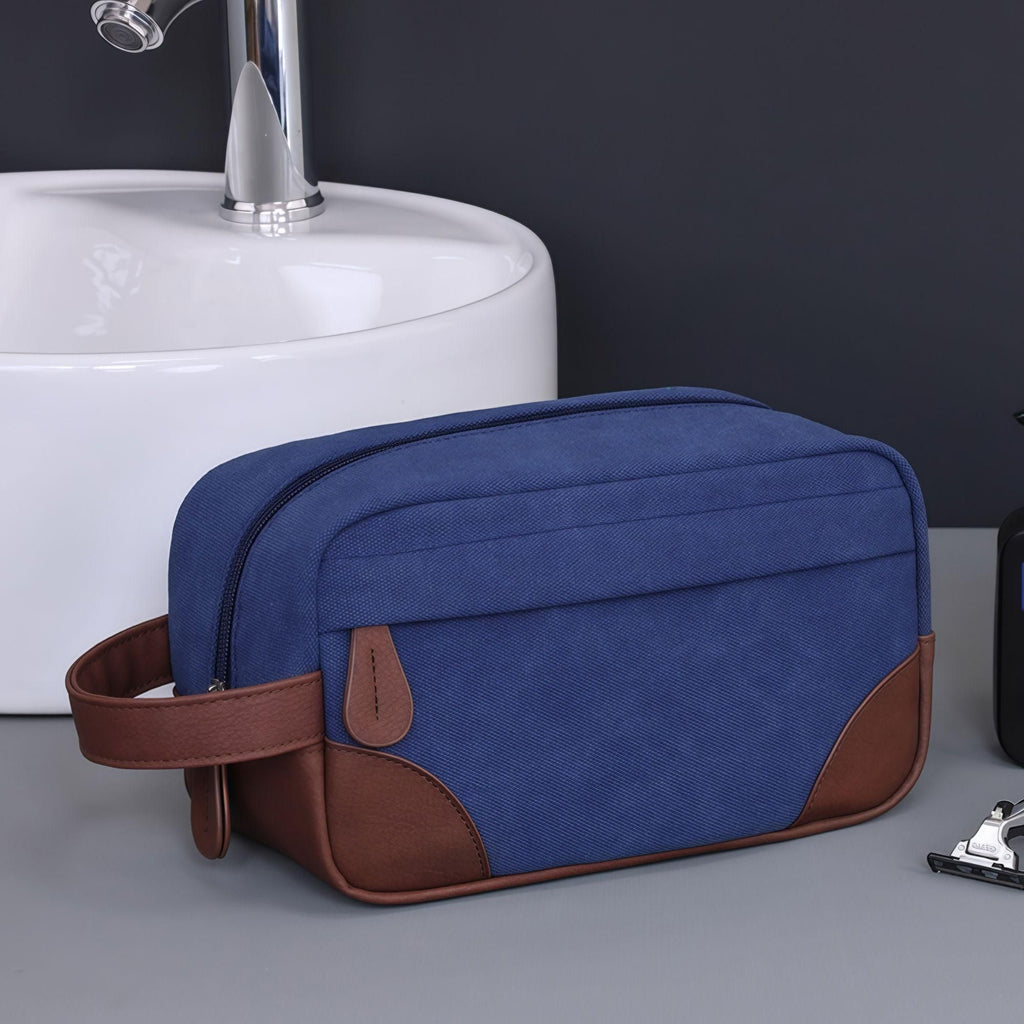 Travel Wash Bag for Toiletries and Grooming Essentials