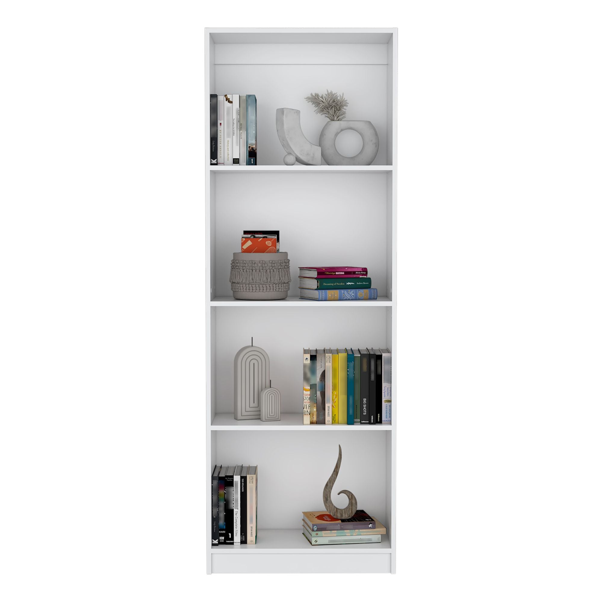 Spacious Tier-Shelving Bookcase for Home Organization