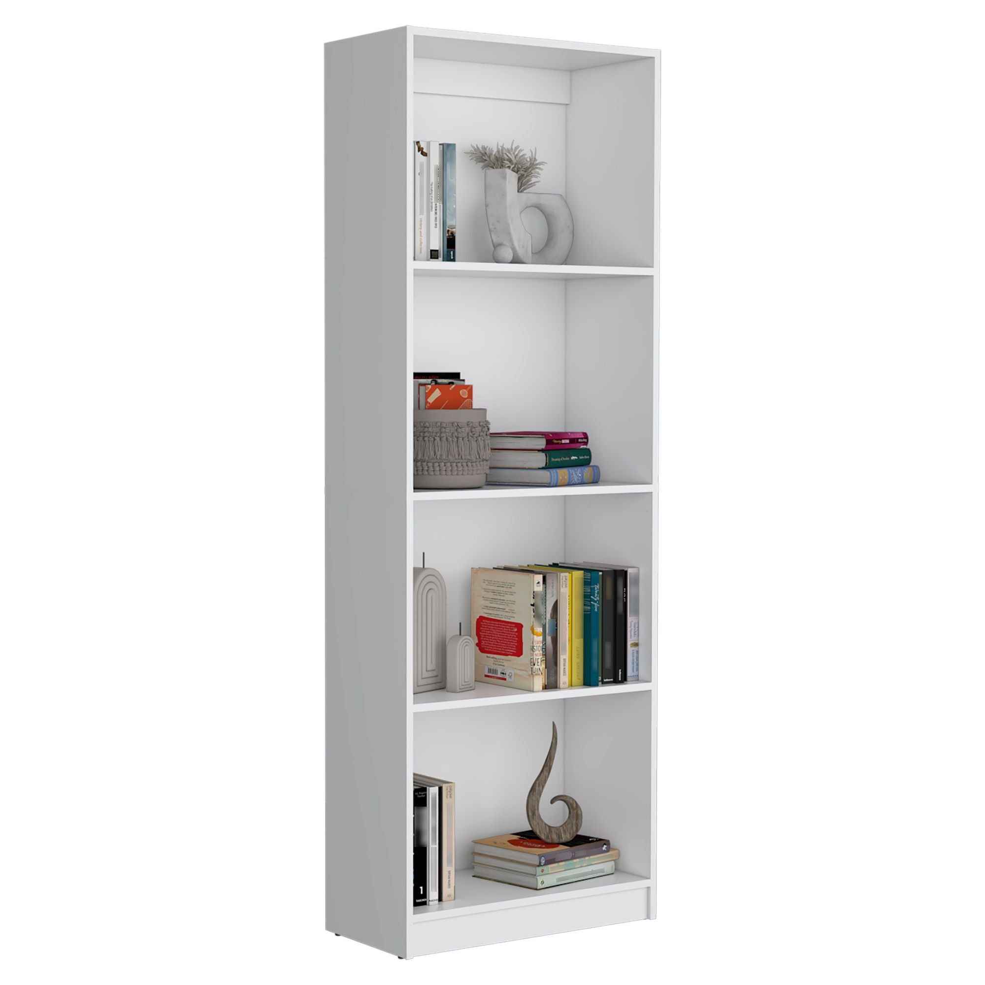 Spacious Tier-Shelving Bookcase for Home Organization