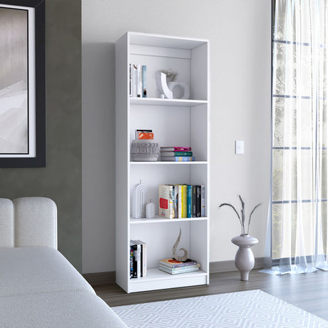 Spacious Tier-Shelving Bookcase for Home Organization
