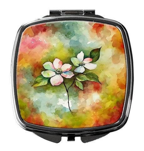Virginia American Dogwood Folding Compact Mirror