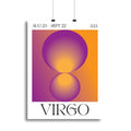 Virgo Zodiac Radiant Canvas Print or Poster