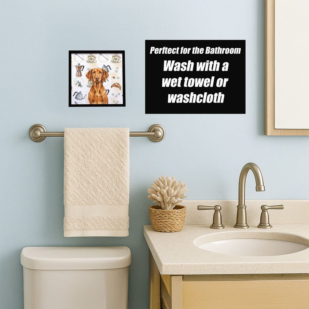 Vizsla Coffee Bar Framed Wall Art