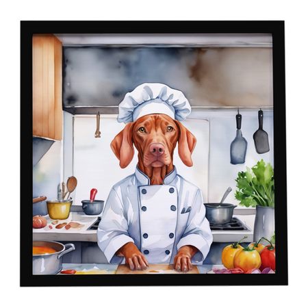 Vizsla the Chef Framed Wall Art