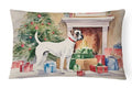 Waiting on Christmas Boxer Throw Pillow