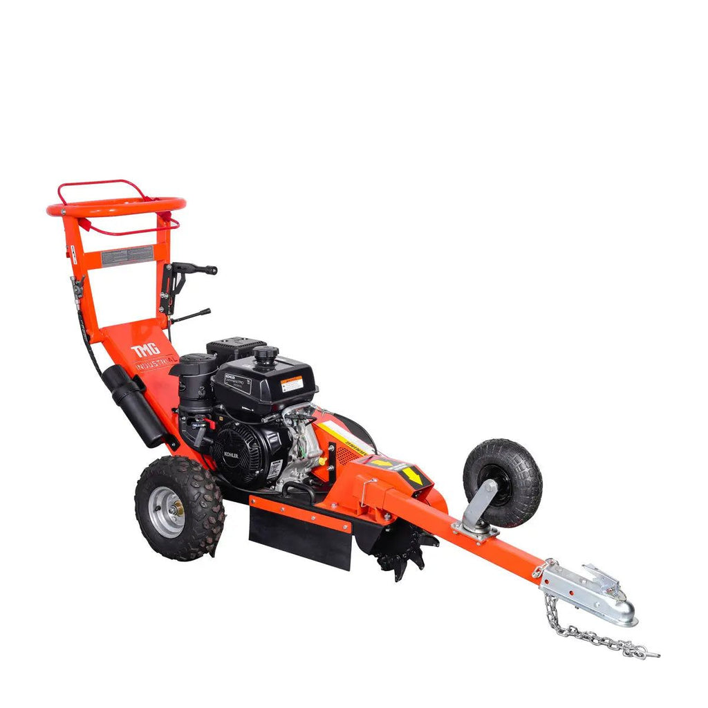 TMG-GSG12 Walk-Behind Stump Grinder with Tow Bar