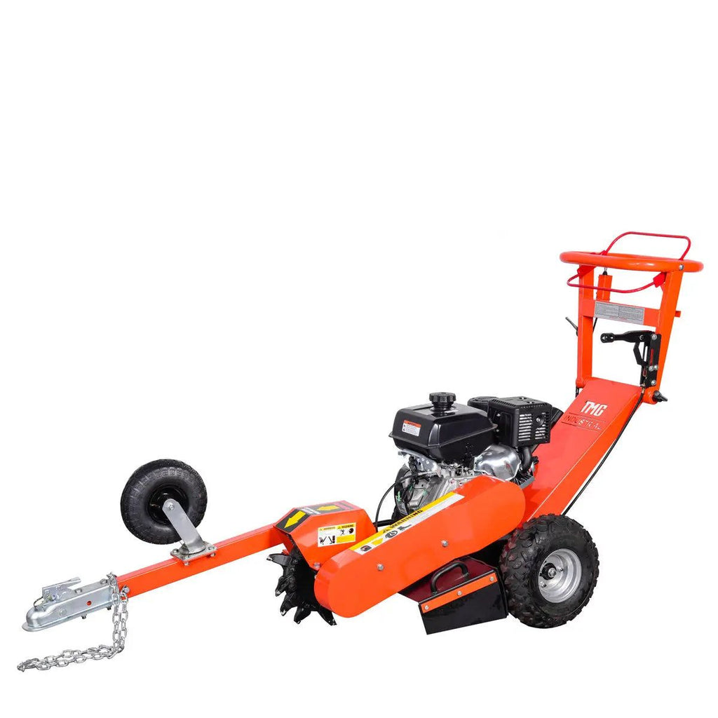 TMG-GSG12 Walk-Behind Stump Grinder with Tow Bar