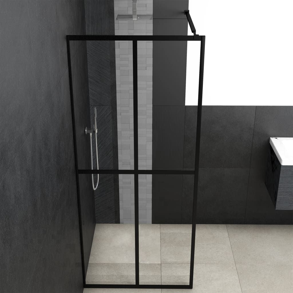 Modern Walk-In Shower Screen with Industrial-Inspired Design