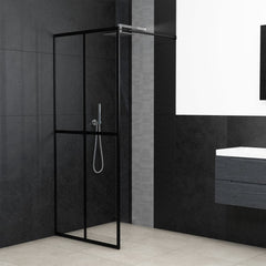 Modern Walk-In Shower Screen with Industrial-Inspired Design