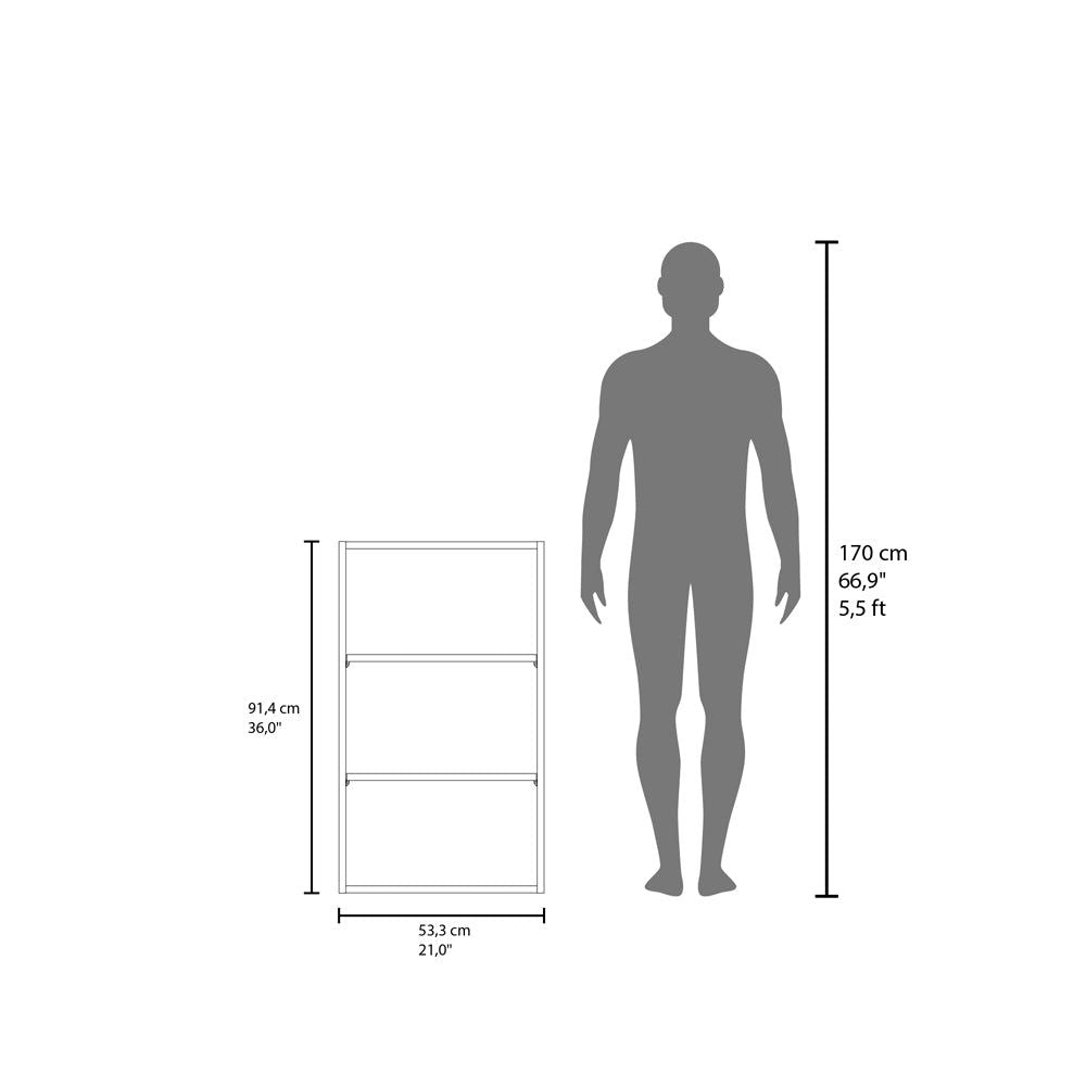 Wall Cabinet Aspen with Adjustable Shelves – White Kitchen Storage