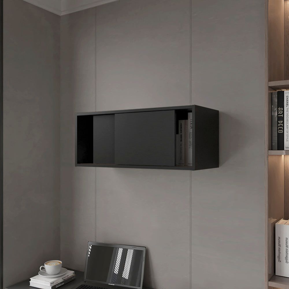Wall Cabinet Bliss – Modern Minimalist Storage for Office or Home Workspace