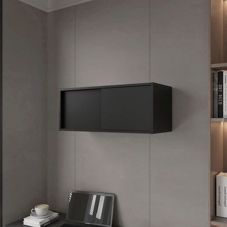 Wall Cabinet Bliss – Modern Minimalist Storage for Office or Home Workspace