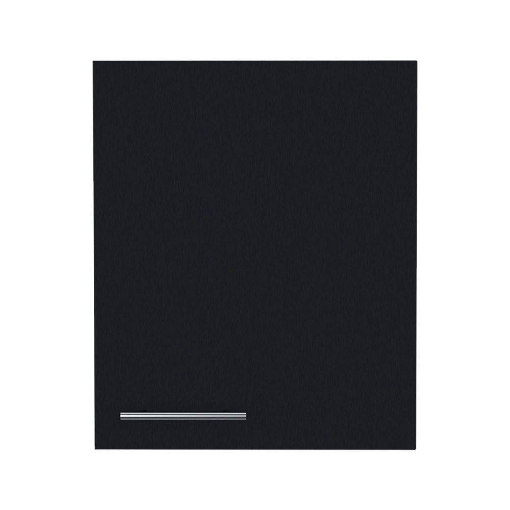 Modern Black Wall Cabinet for Kitchen Organization