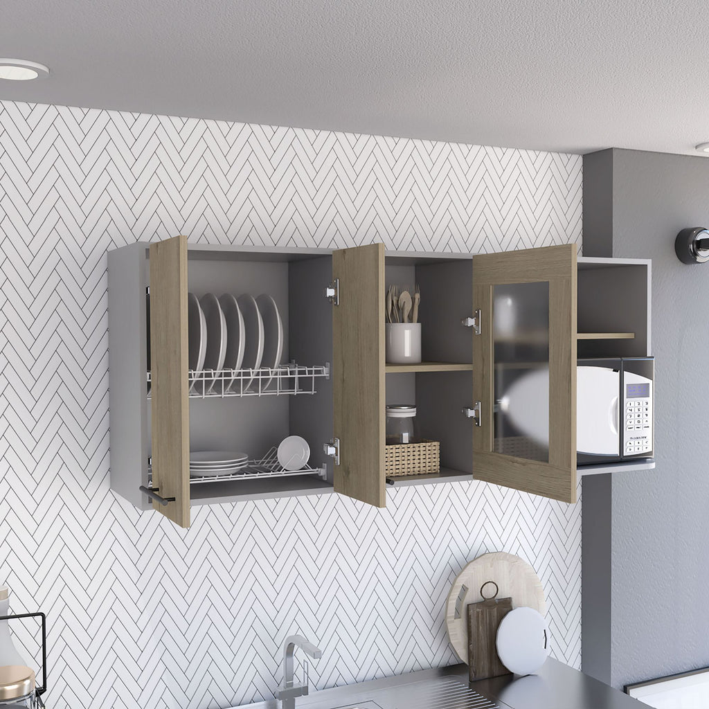 Wall Mount Cabinet – Easy Assembly, Complements Any Kitchen