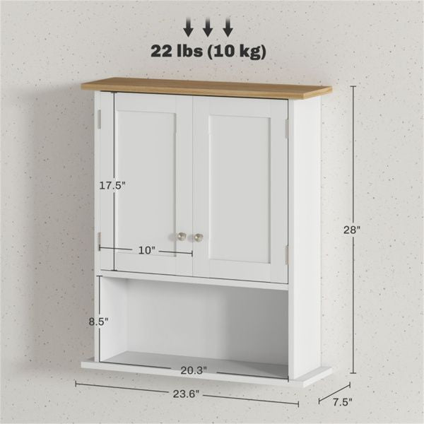 Maximize Bathroom Space with a Sleek Wall-Mounted Cabinet