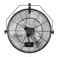 20- Wall Mount Fan with Misting Function – Powerful Cooling for Workshop & Garage