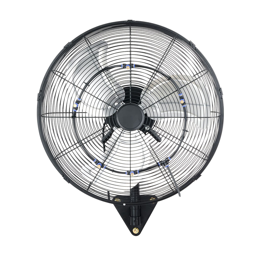 20 Wall Mount Fan with Oscillating, Mist, and Remote Control