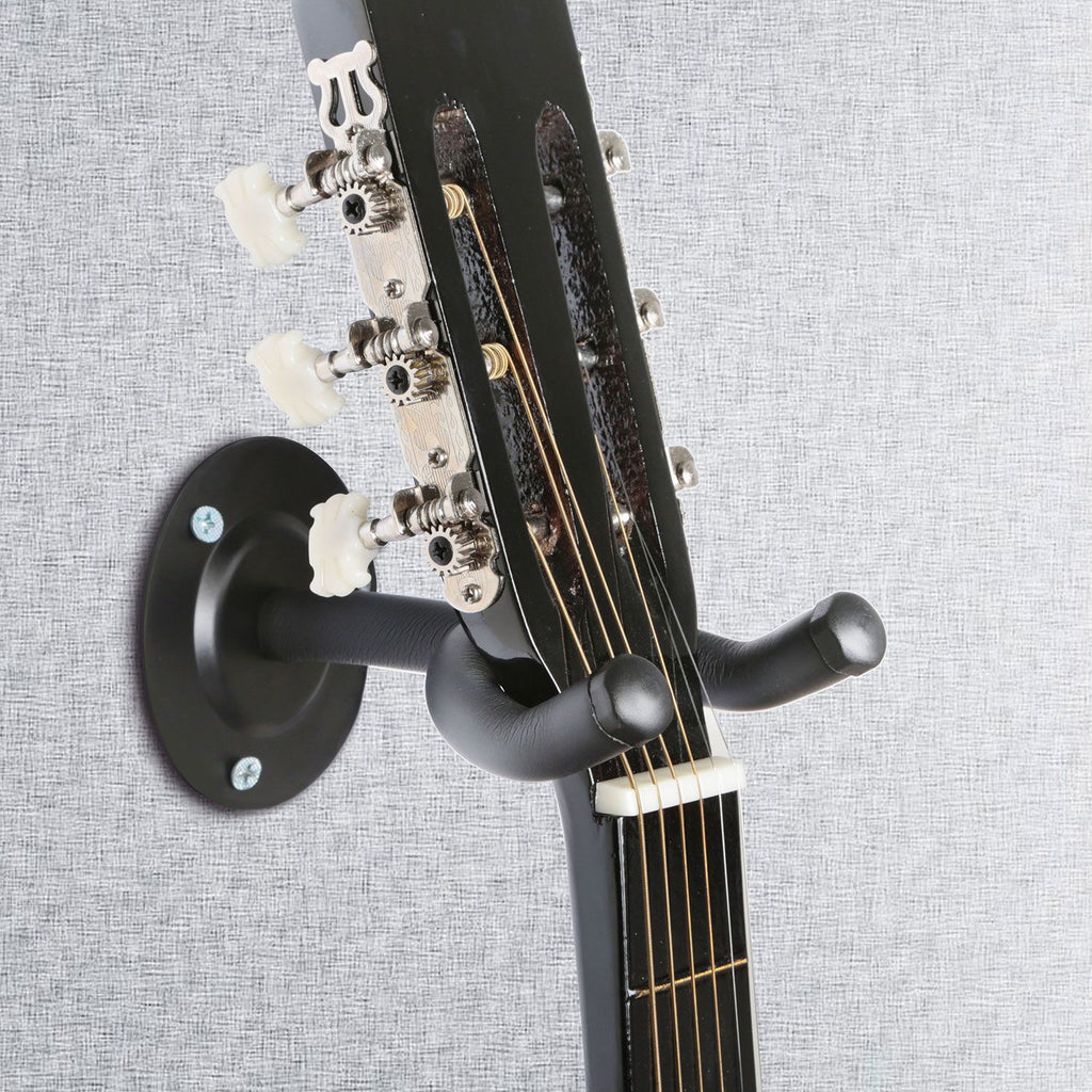 Padded Wall-Mount Hanger for Guitars