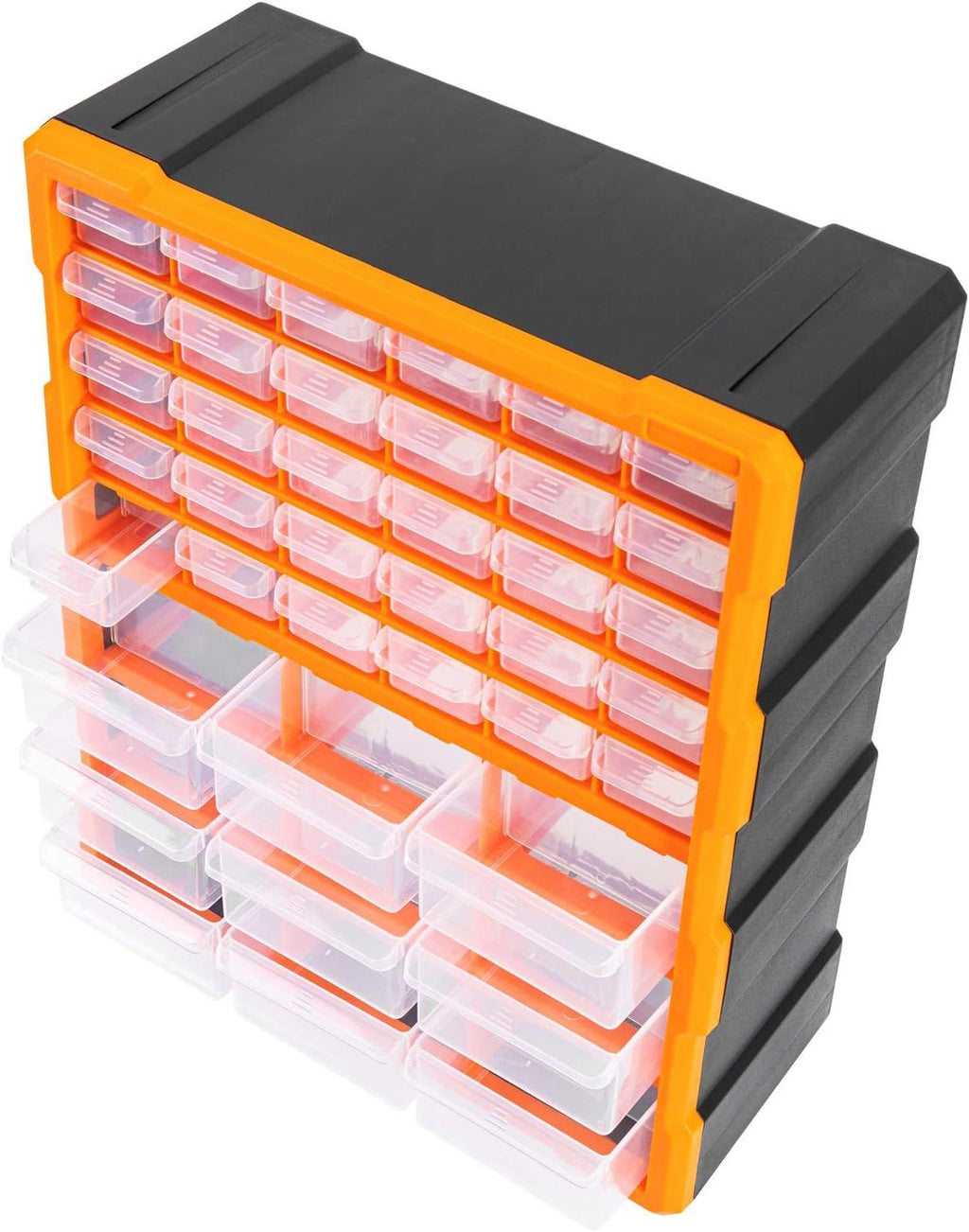 Wall-Mount 39-Drawer Hardware and Craft Storage Cabinet Organizer