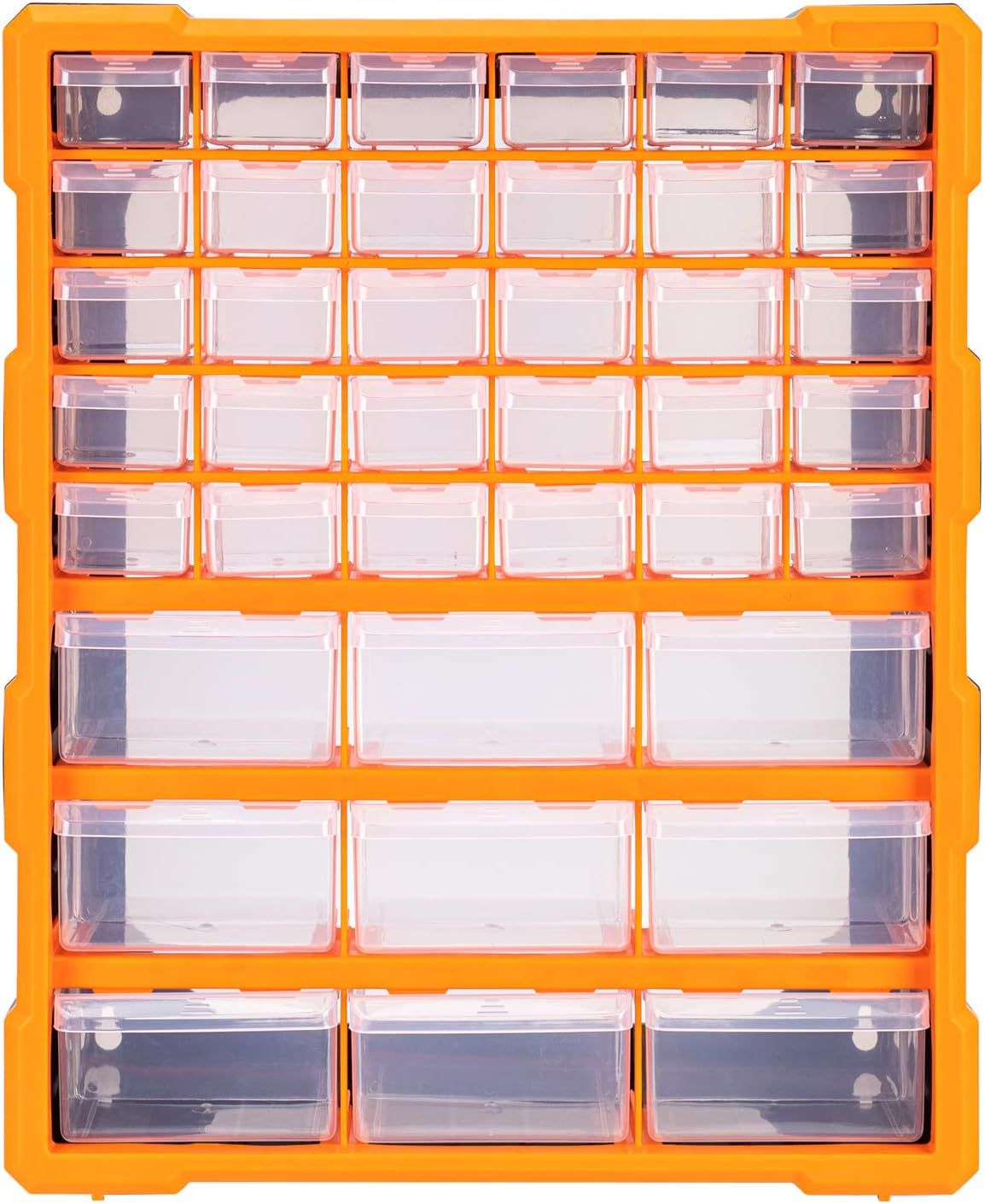 Wall-Mount 39-Drawer Hardware and Craft Storage Cabinet Organizer