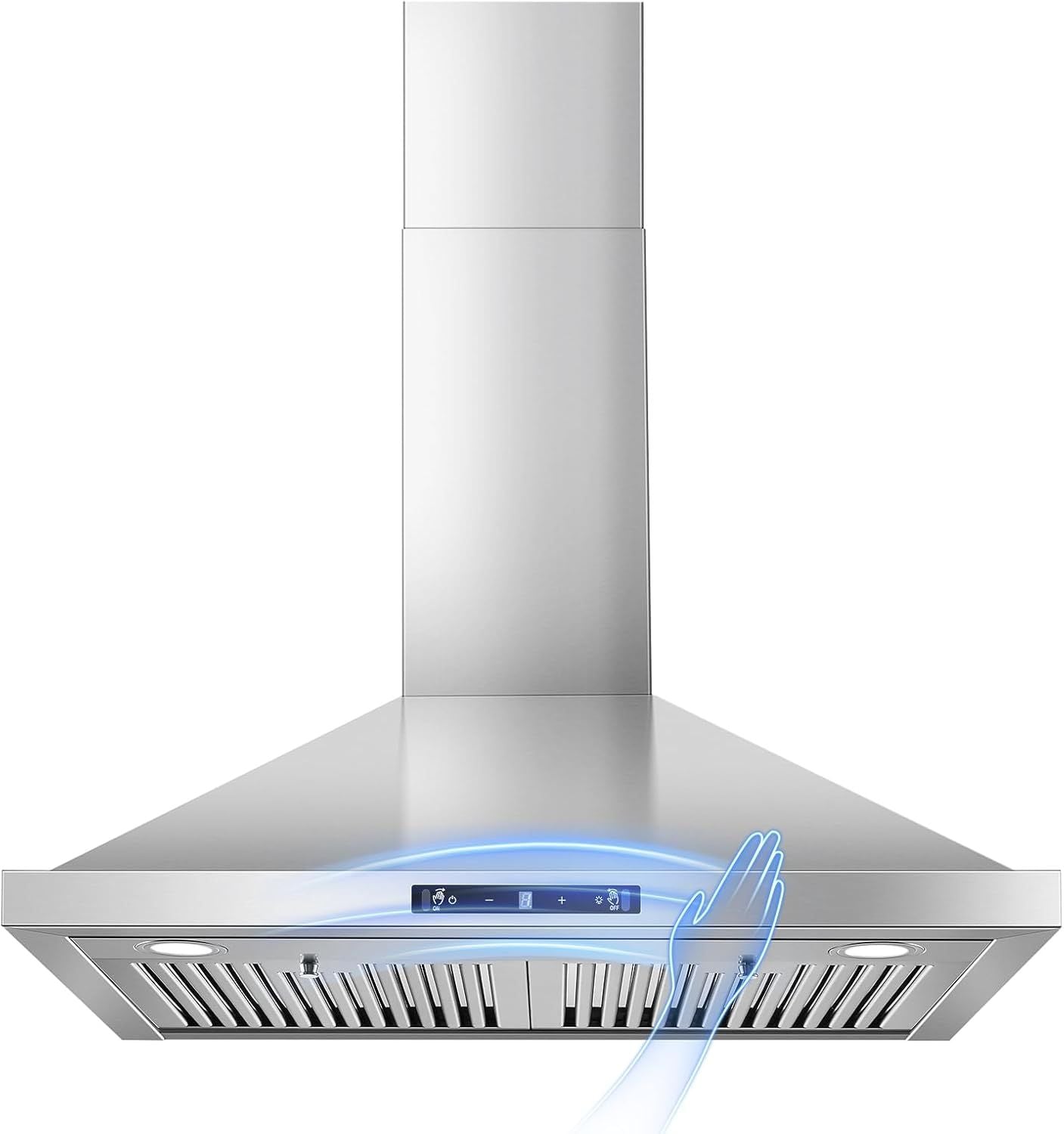 700 CFM Wall Mount Range Hood with Gesture and Touch Control