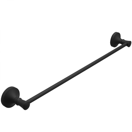 Oil Rubbed Bronze Wall-Mounted Towel Bar - Space Saving, Industrial Style