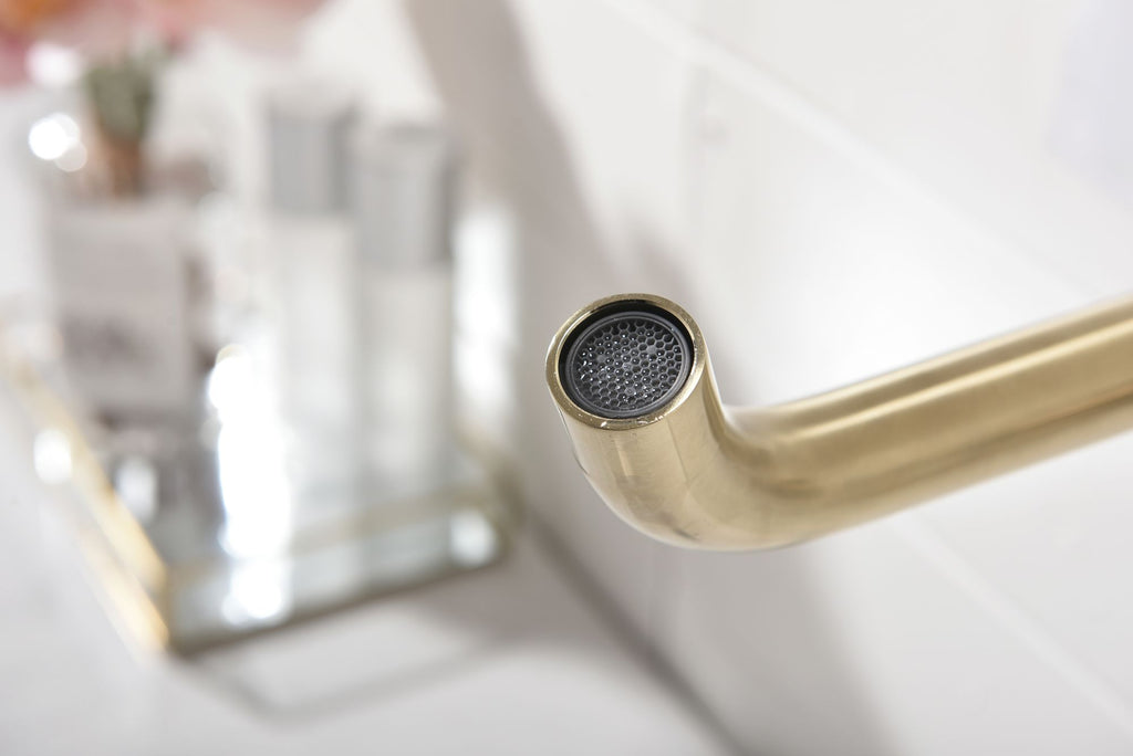 Single-Handle Wall-Mounted Bathroom Faucet
